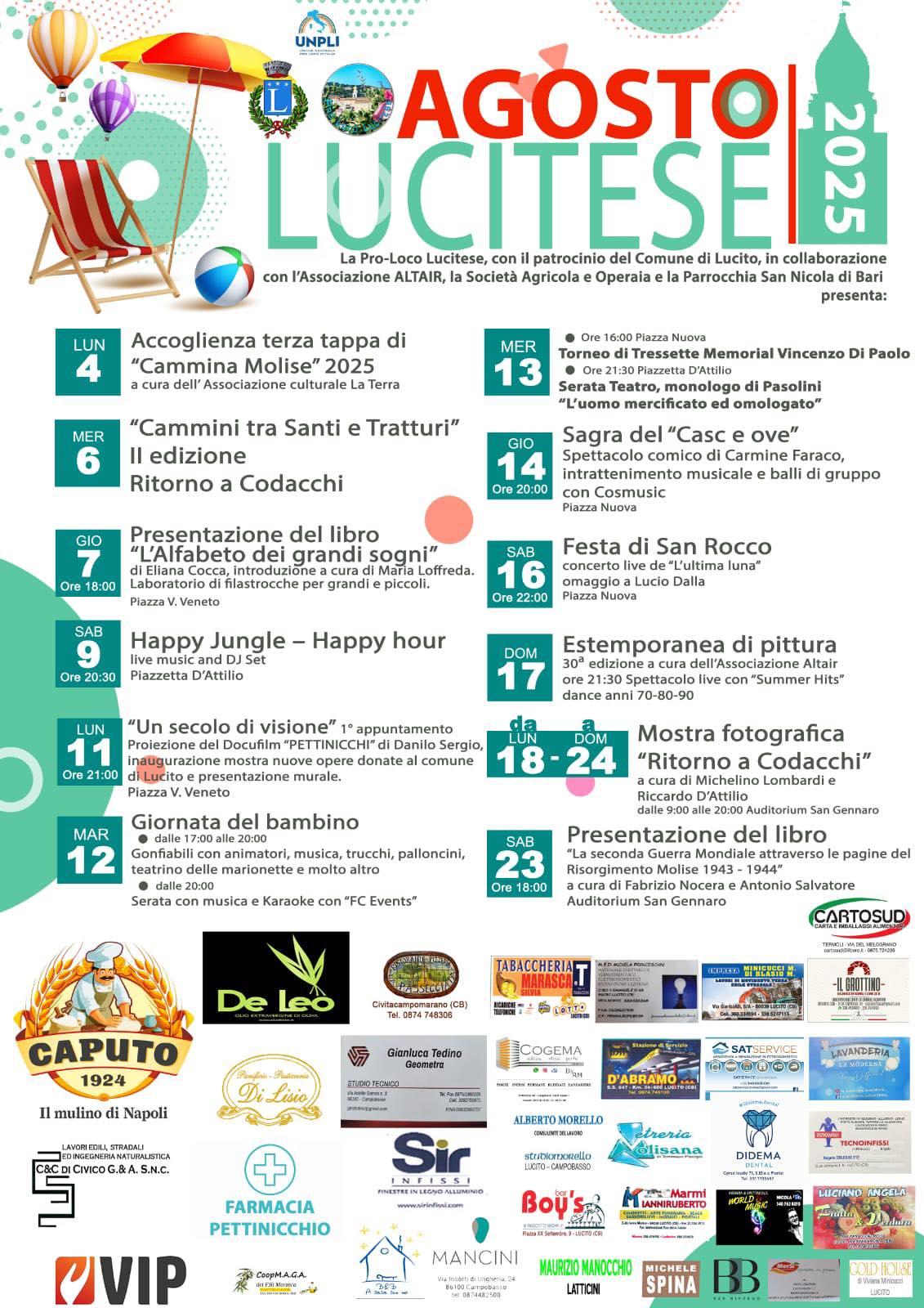 agosto lucitese 2025